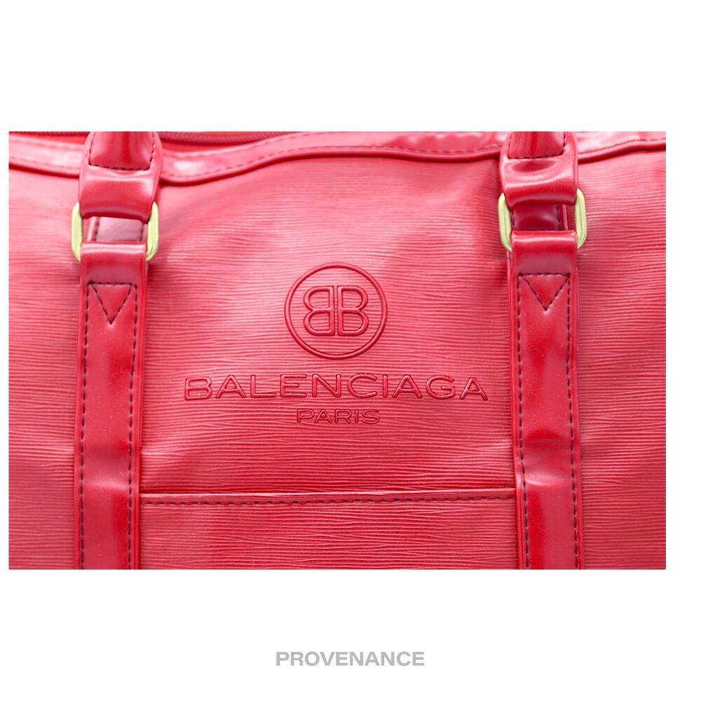🔴 Balenciaga X Dunlop Clamshell Travel Bag - Red - Picture 8 of 11